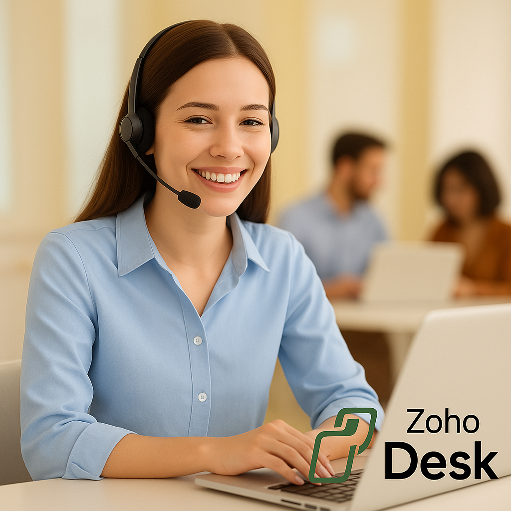 Customer support agent using Zoho Desk – helpdesk for small business